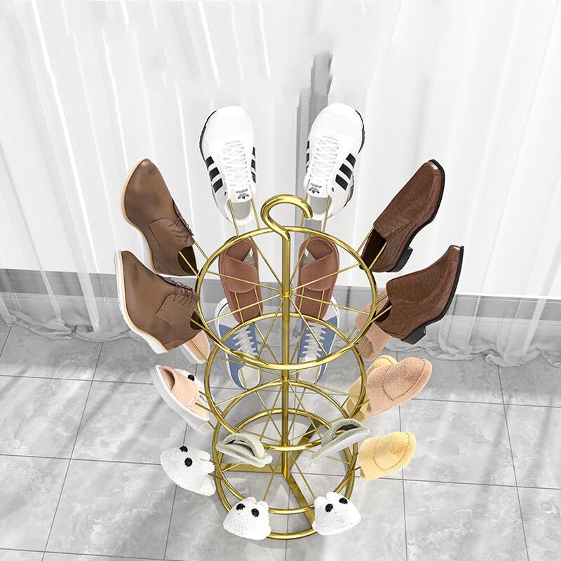 Siopsrl| Circular Space Saving Shoe Rack Organizer