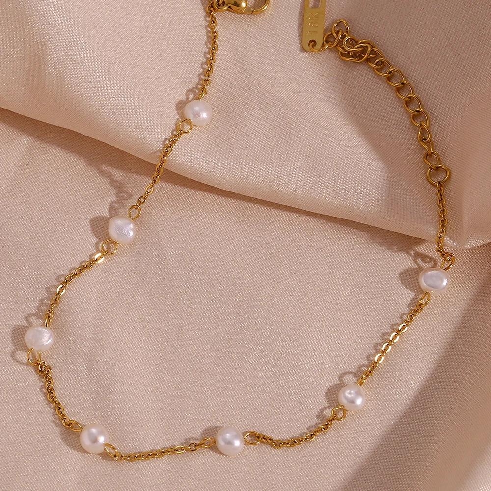Cali Pearl Anklet