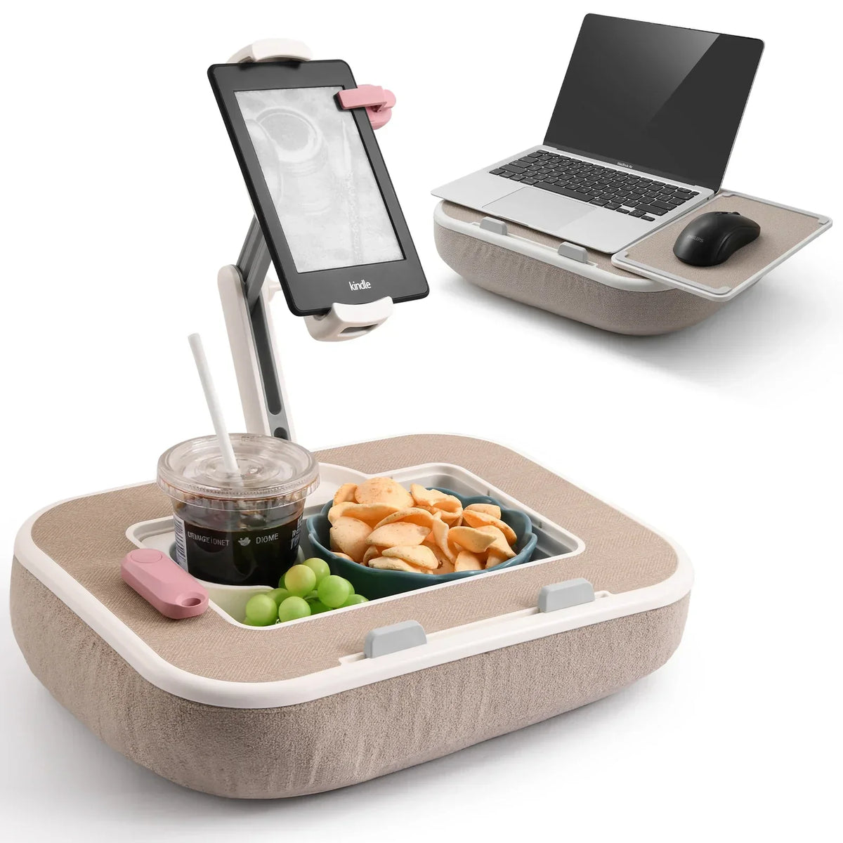 Work & Chill Rotating Tablet Pillow Desk