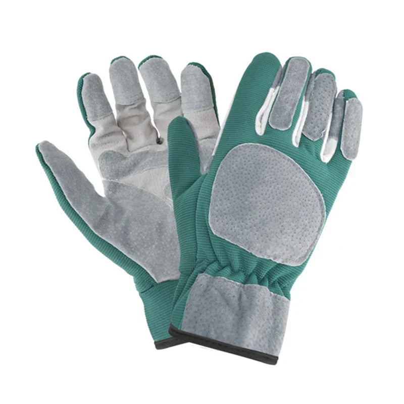 Siopsrl| ThornGuard Garden Gloves | Thornproof & Extra Long | Leather & Rubber Coating | Protection for Roses & Shrubs