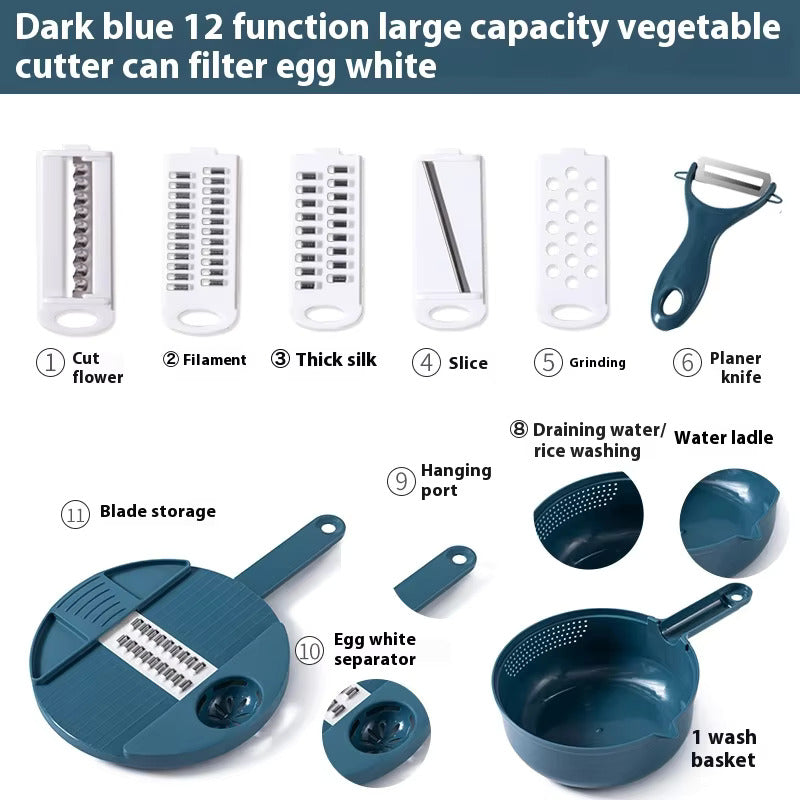 9 in 1 Multi-functional Vegetable Chopper