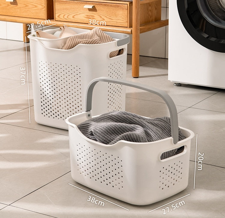 Siopsrl| Japanese Style Durable Breathable Laundry Basket