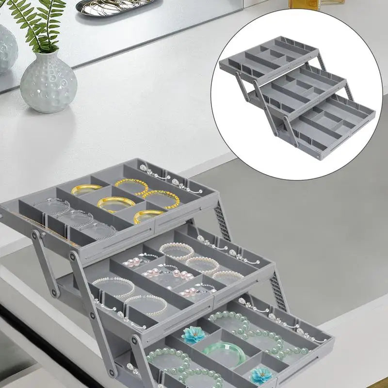 Siopsrl| Multi Level Collapsible Organizer Drawer