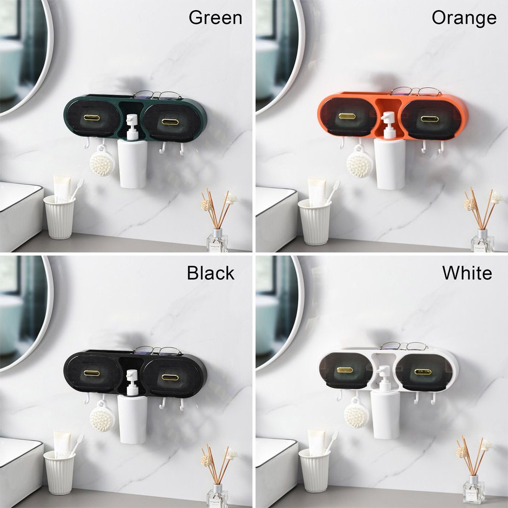 Siopsrl| Wall-Mounted Waterproof Bathroom Storage Rack