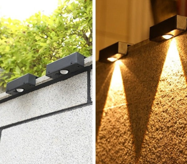 Siopsrl| Solar Garden Lighting with Rain and Wind Protection