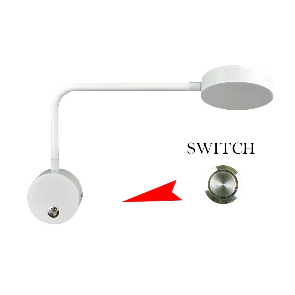 NordicGlow - Adjustable LED Wall Lamp for Modern Interior Siopsrl