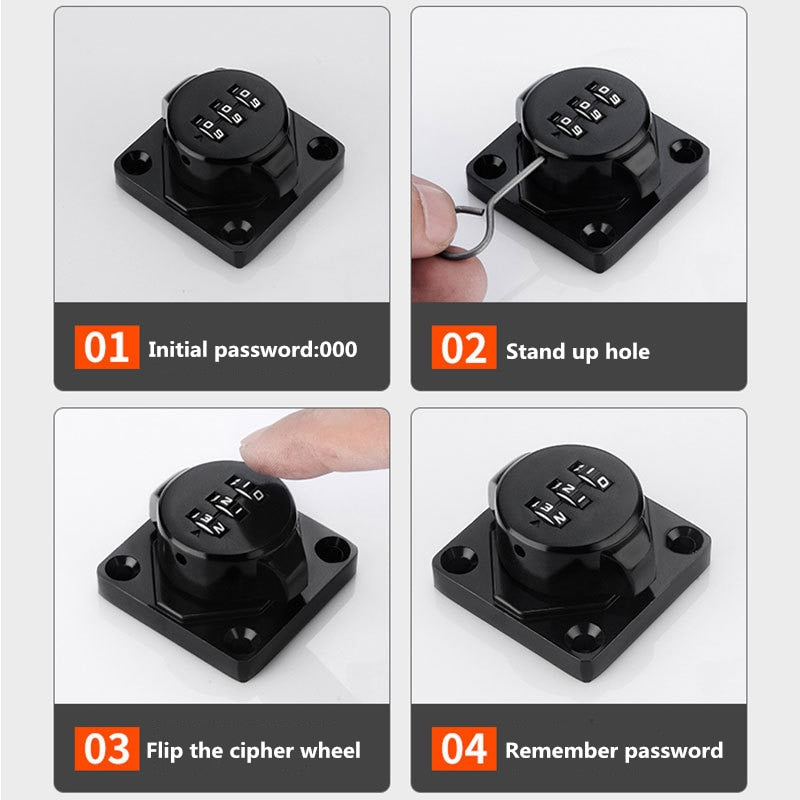 Siopsrl| Combo Security Guard Password Combination Lock