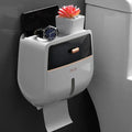 Siopsrl| Wall-Mounted Double Layer Tissue Organizer Box