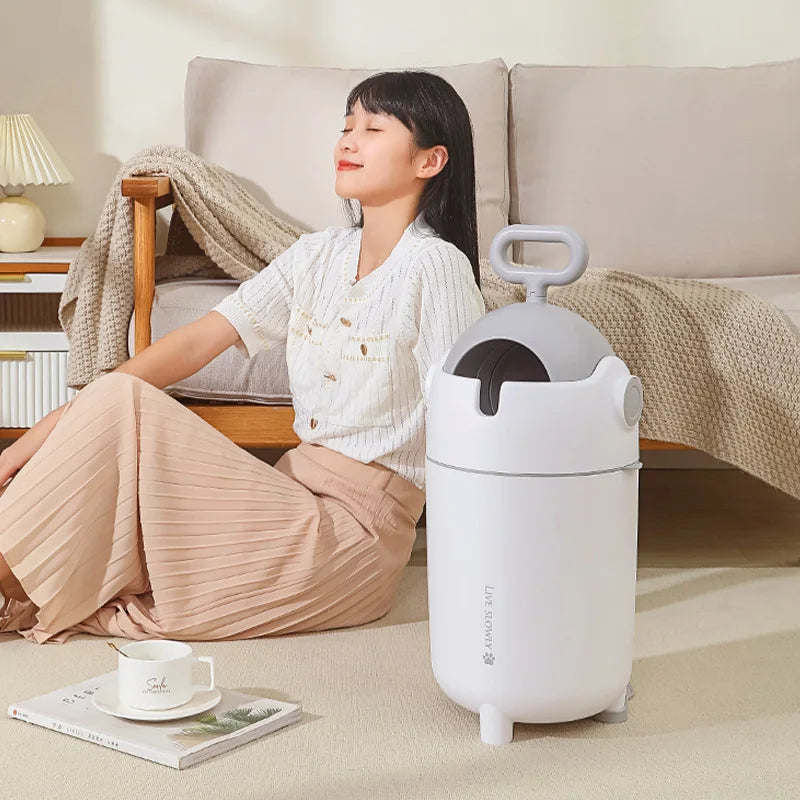 Siopsrl| Clean Air Large Odor Neutralizing Trash Can