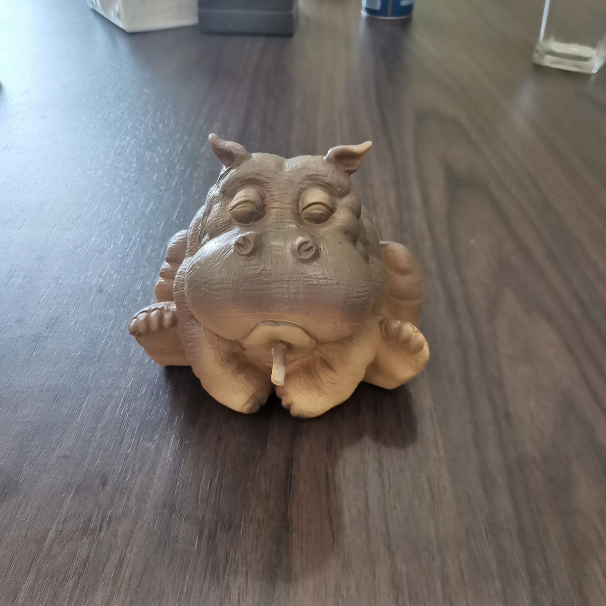 Siopsrl| Playful Hippopotamus Garden Sprinkler Statue
