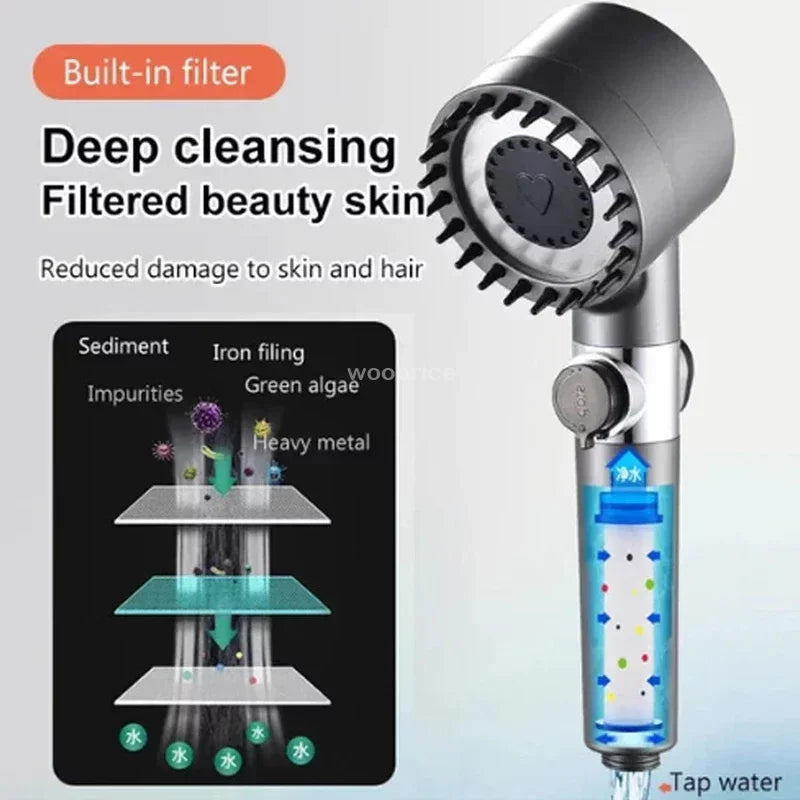 Siopsrl| HydroBlast Shower Massager