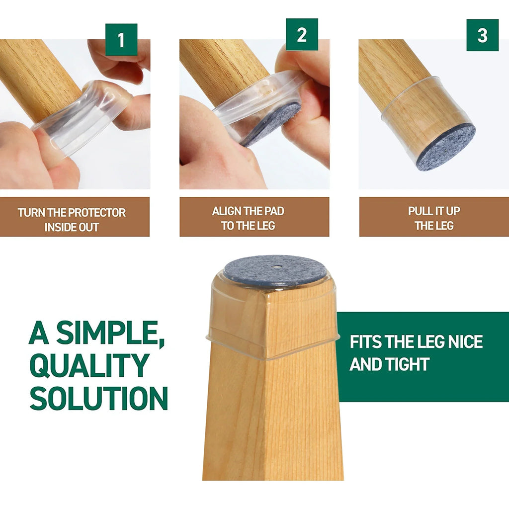 siopsrl | Silicone Furniture Chair Leg Floor Protector