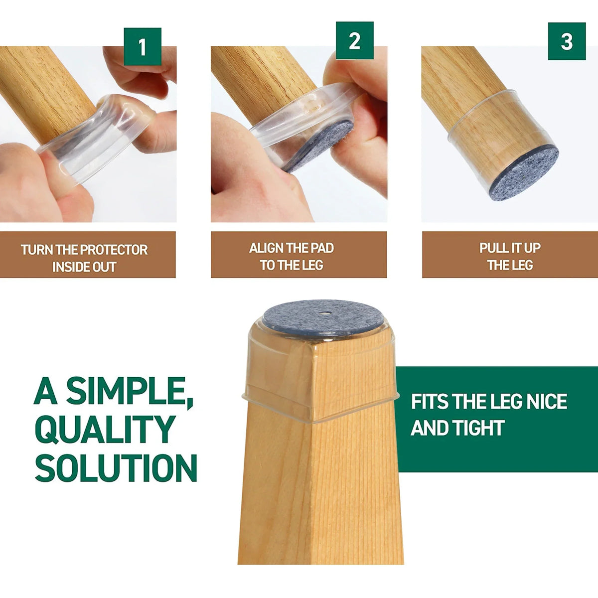 siopsrl | Silicone Furniture Chair Leg Floor Protector