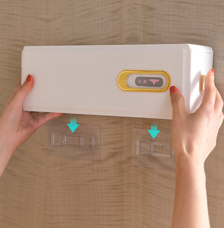 Siopsrl| Wall-Mounted Cabinet Cloth Organizer Drawer