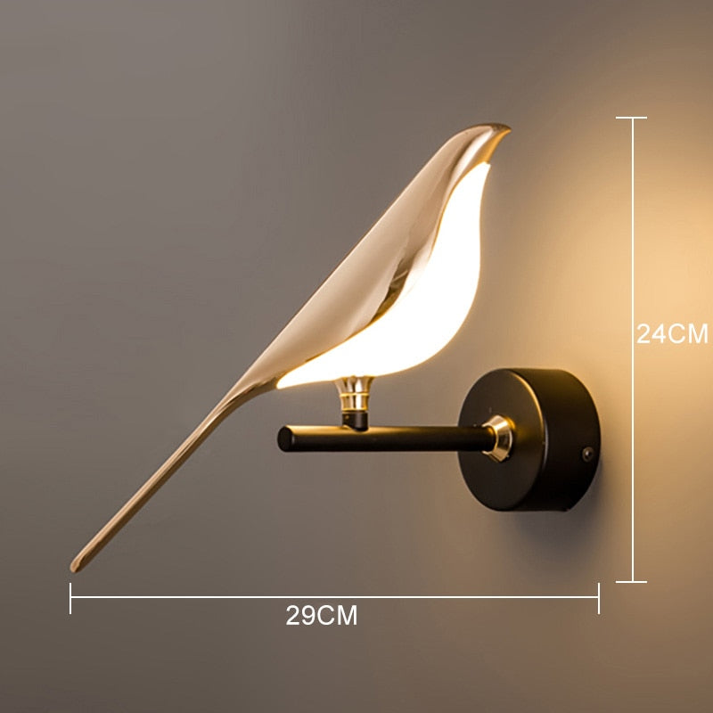 Siopsrl| Modern Nordic Wall Bird Lamp