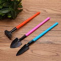 Siopsrl| Florinita 3-piece Mini Garden Tool Set | Hand Trowel, Rake & Shovel | For Houseplants & Bonsai | 22 cm Length