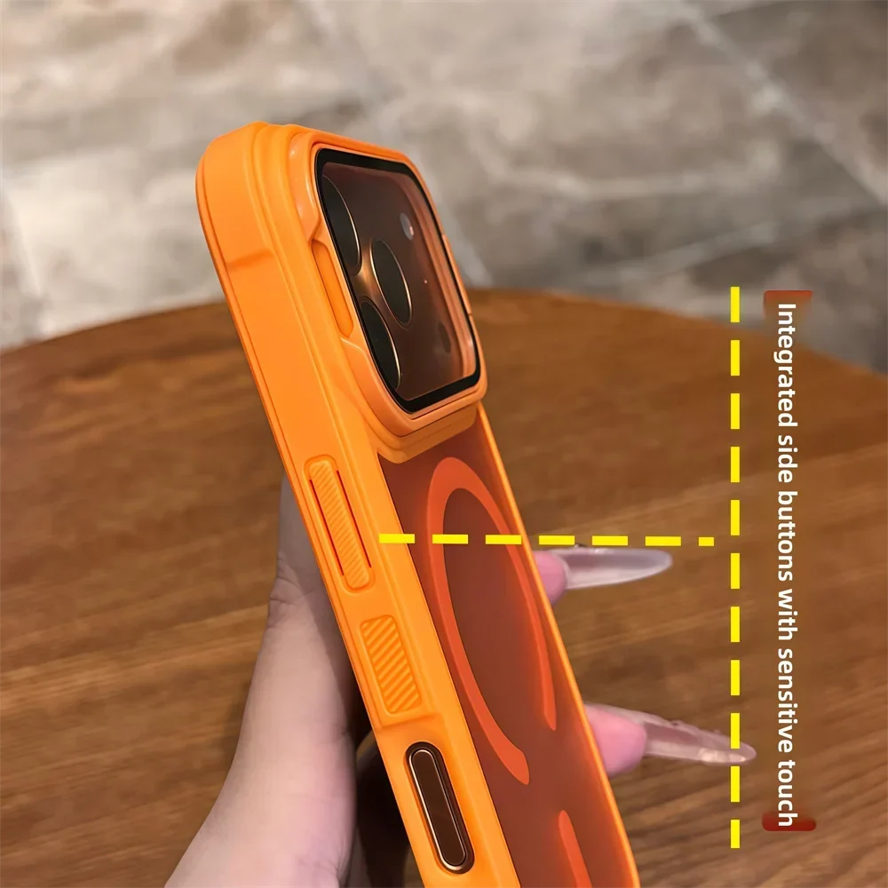 Full Lens Protection Flip Stand Magnetic iPhone Case