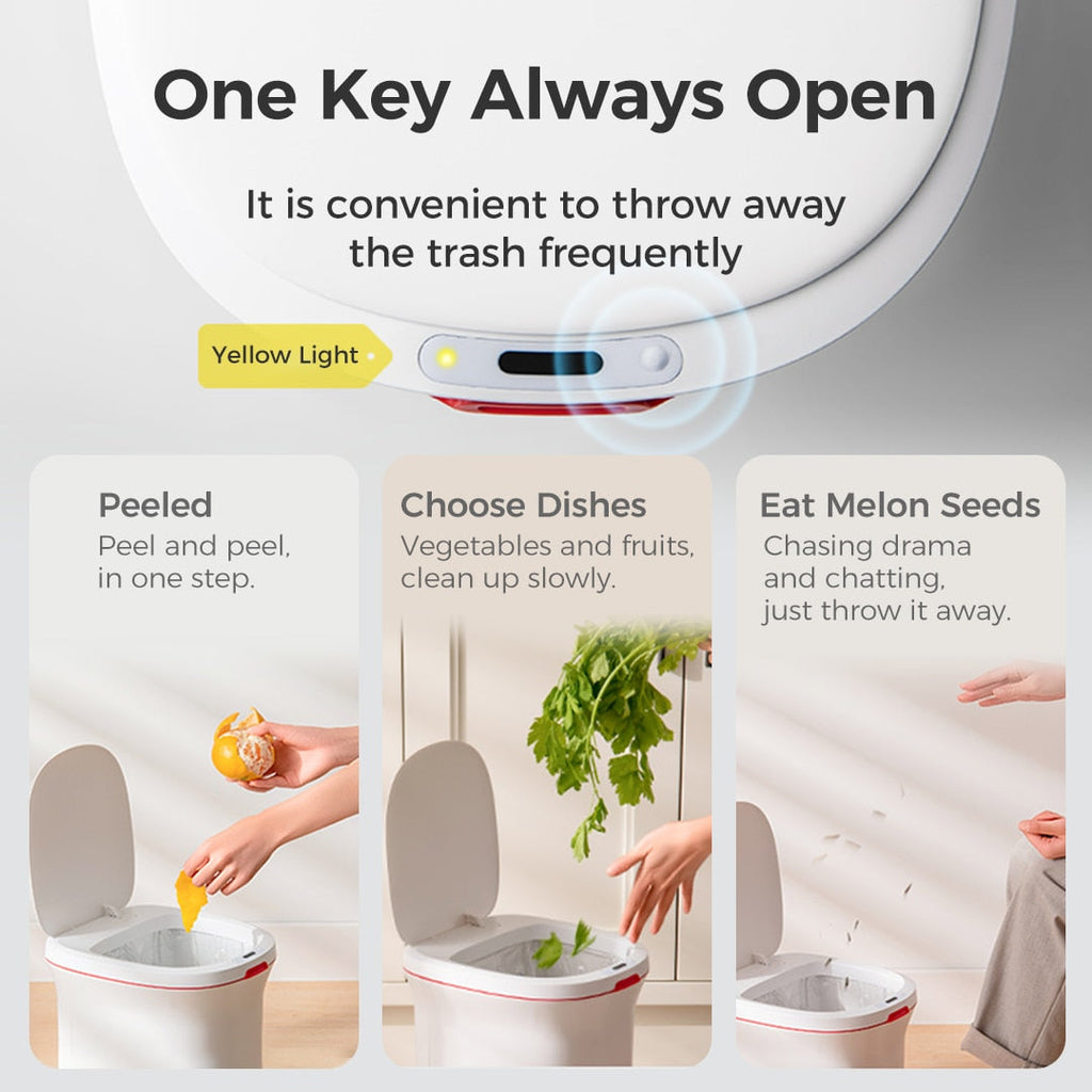 Siopsrl| Smart Automatic Bagging Smart Sensor Trash Can
