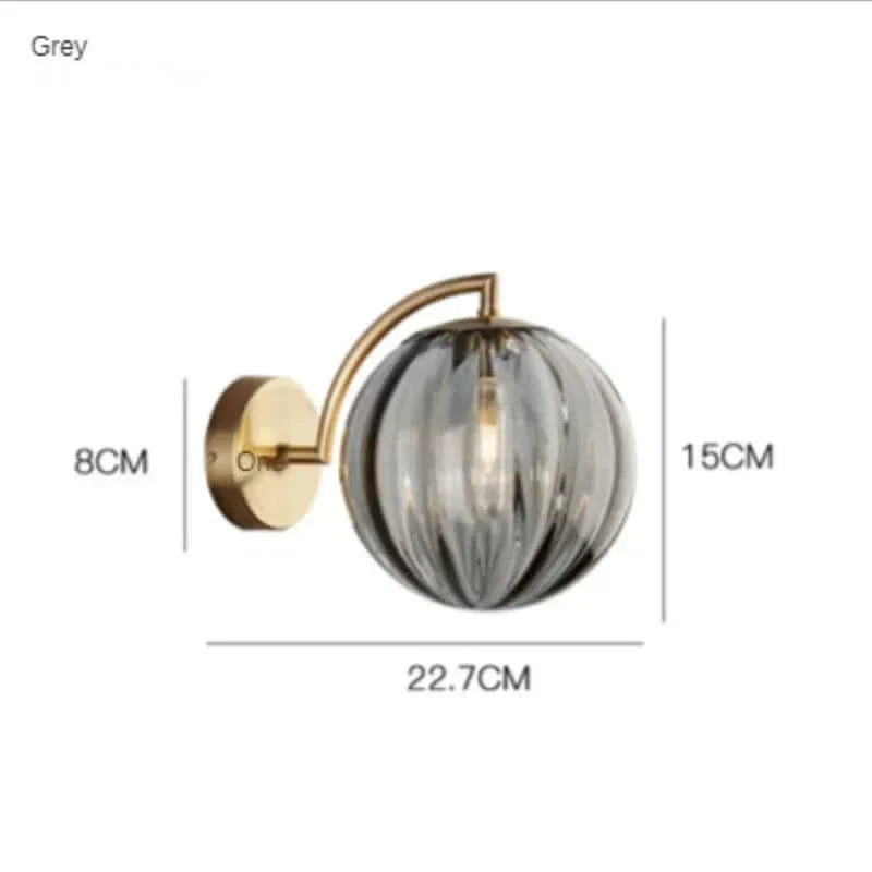 Siopsrl| Colorful Glass Modern Wall Lamp