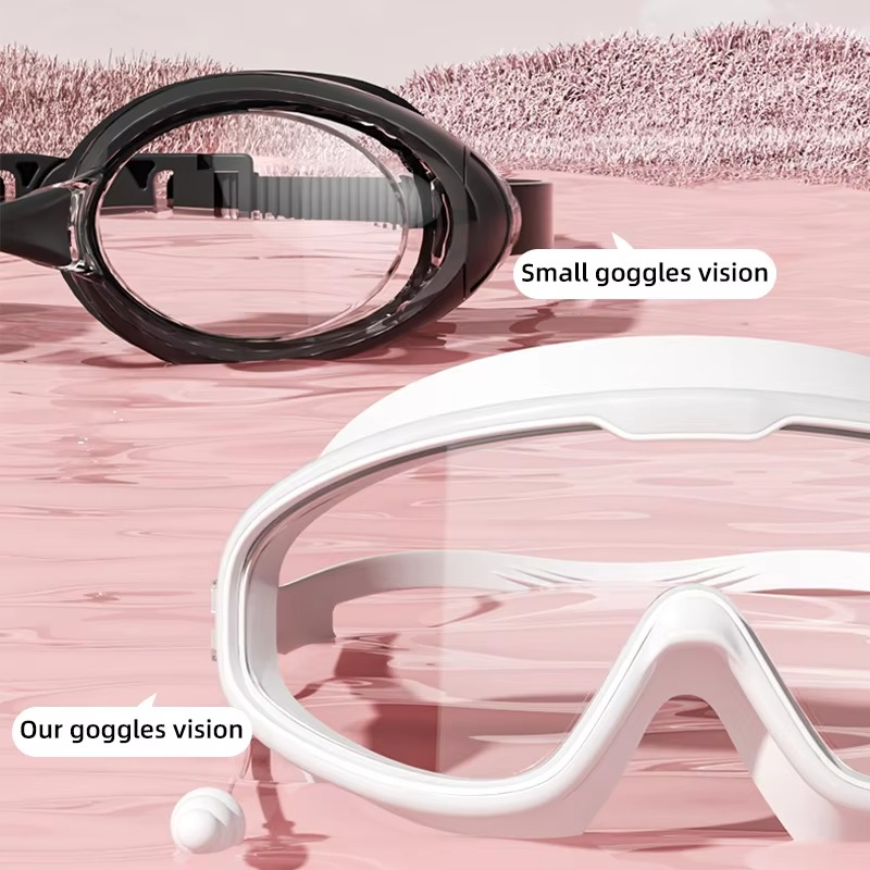 siopsrl | Adult Anti-Fog Swimming Goggles – Stylish UV-Protective Swim Gear with Leakproof Fit