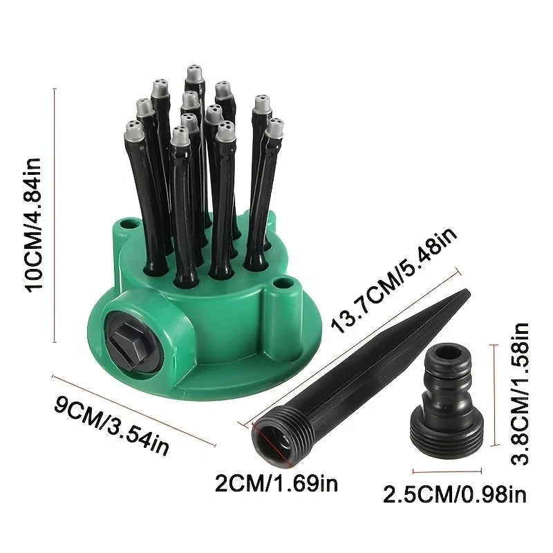 Siopsrl| Smart Rotation 360 Garden Watering Sprinkler