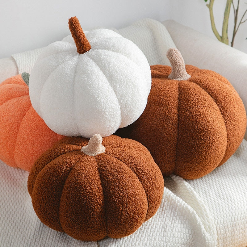 Siopsrl| Soft Pumpkin Plush Halloween Pillows