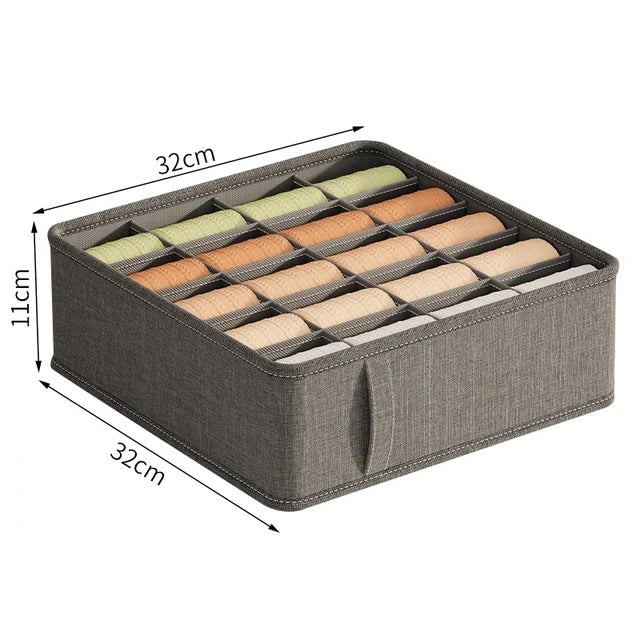 Siopsrl| ClarityBox Wardrobe Organizer | Collapsible & Space-Saving | High-Quality Non-Woven Fabric Material