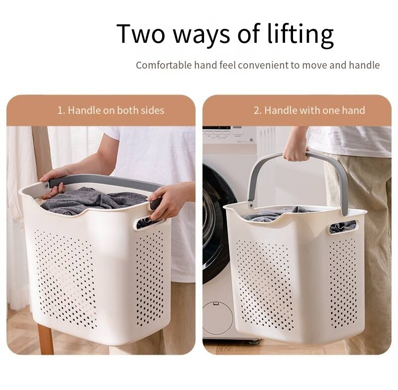 Siopsrl| Japanese Style Durable Breathable Laundry Basket