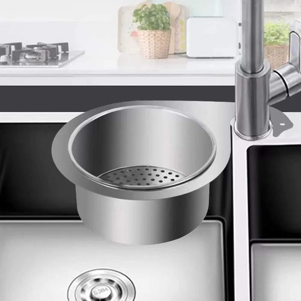 Siopsrl| Stainless Steel Hanging Sink Drain Basket
