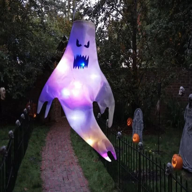 Siopsrl| Halloween Hanging Ghost Lights – LED Outdoor Decor