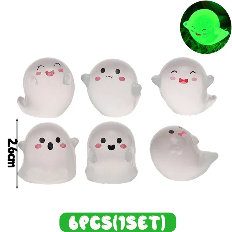 Siopsrl| Luminous Ghost Halloween Figures
