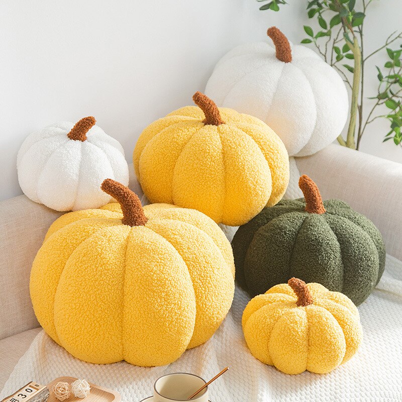 Siopsrl| Soft Pumpkin Plush Halloween Pillows