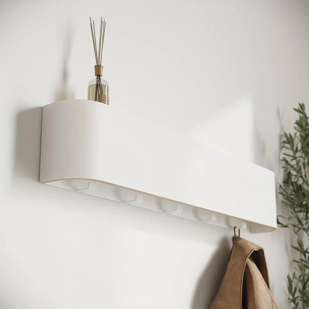 NordicHide Rack Wall wardrobe with shelf & hidden hooks Siopsrl