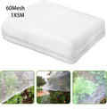 Siopsrl| GARDIVIA Vegetable Protection Net | High-Density Insect Net Made of Polyethylene | UV Resistant & Breathable | For Raised Beds & Vegetable Cultivation