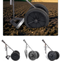 Siopsrl| GravoHack Duo Hand Hoe | Forged Manganese Steel | For Weeding & Loosening | Suitable for Wooden Handles