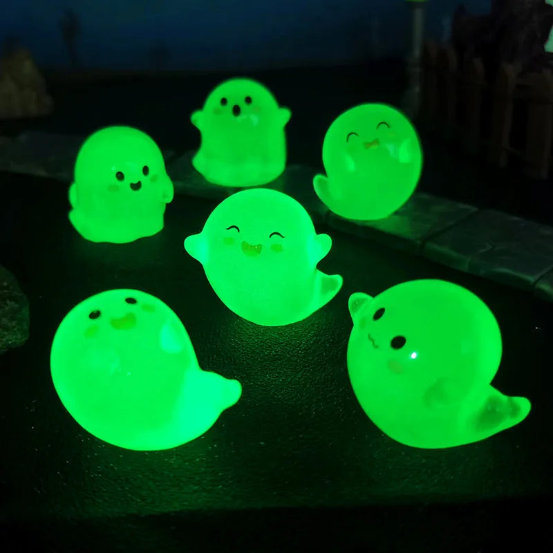 Siopsrl| Luminous Ghost Halloween Figures