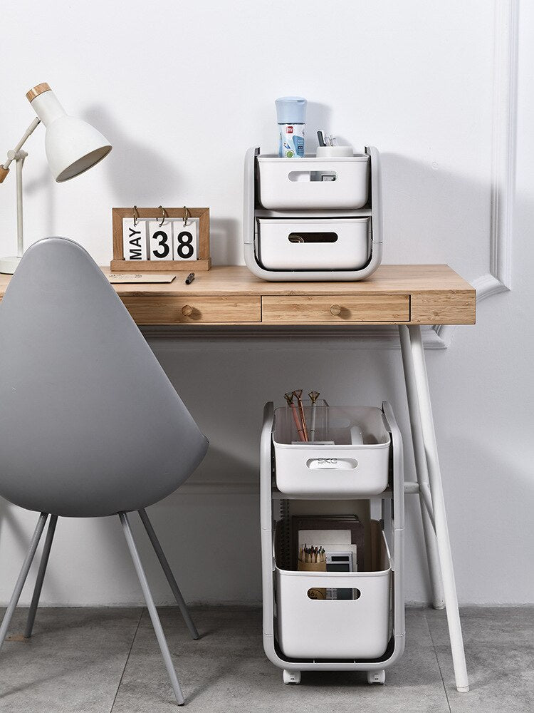 Siopsrl| Multi-Layer Modern Sleek Home Storage Rack
