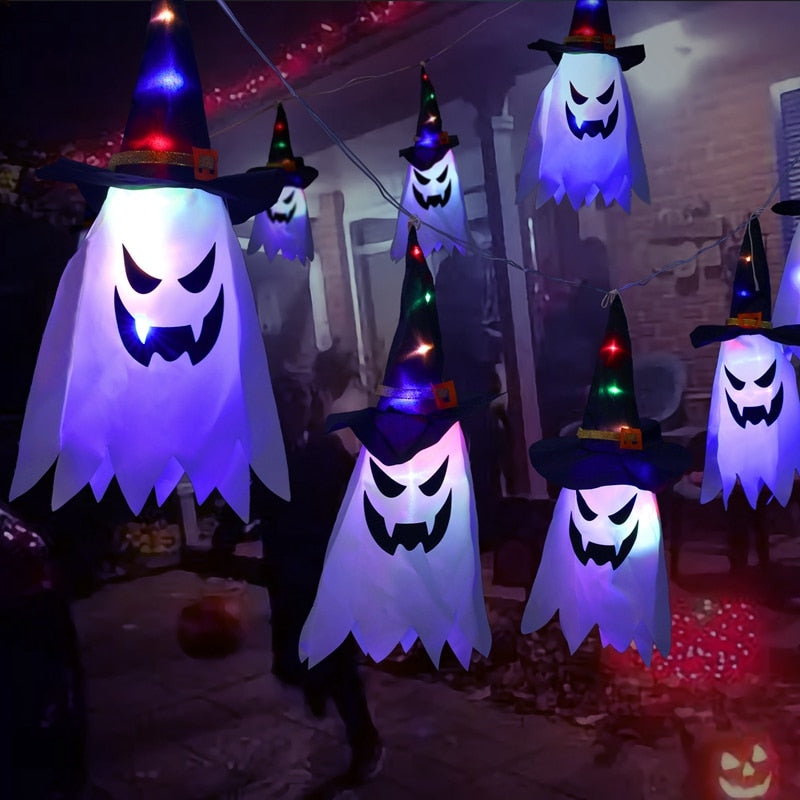 Siopsrl| Hangable Scary Ghost Halloween Party Lamp