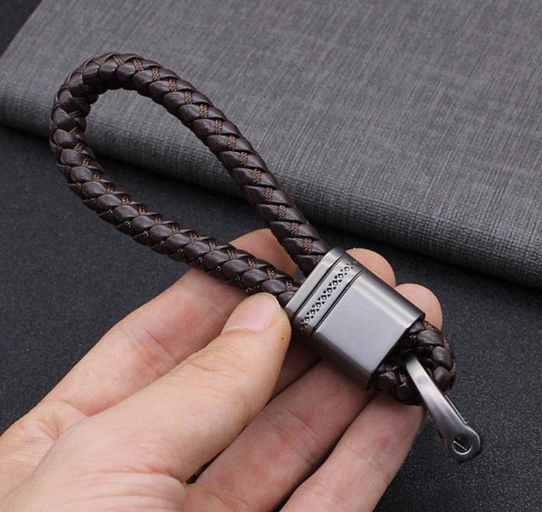 Siopsrl| Braided loop keychain for car keys