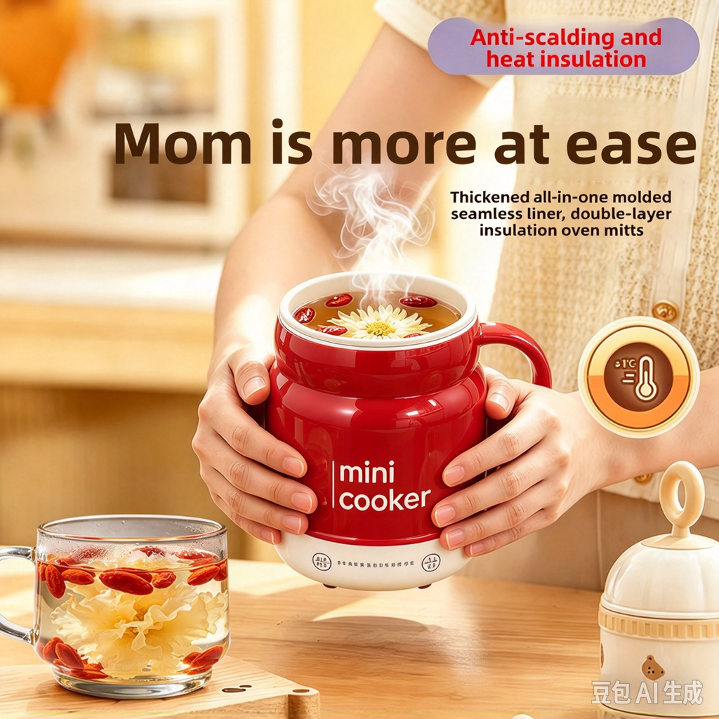 Portable Multi-functional Electric Stew Cup