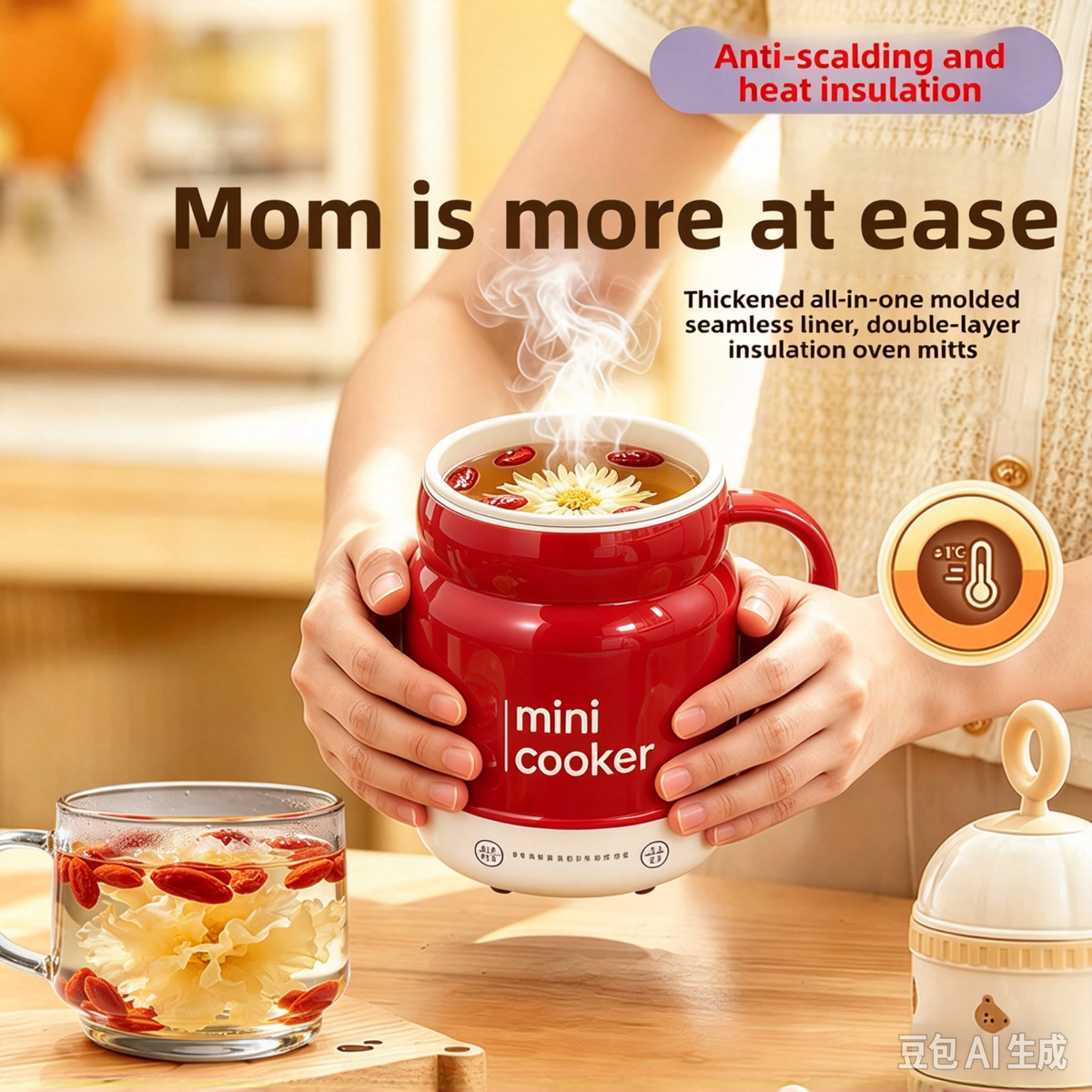 Portable Multi-functional Electric Stew Cup