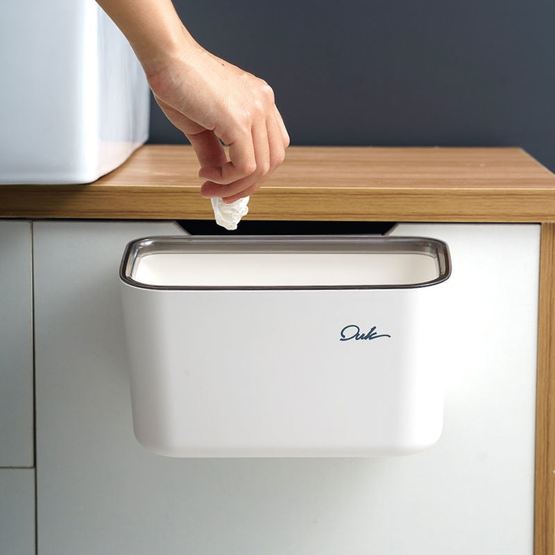 Siopsrl| Kitchen Hangable Clean Corner Trash Can