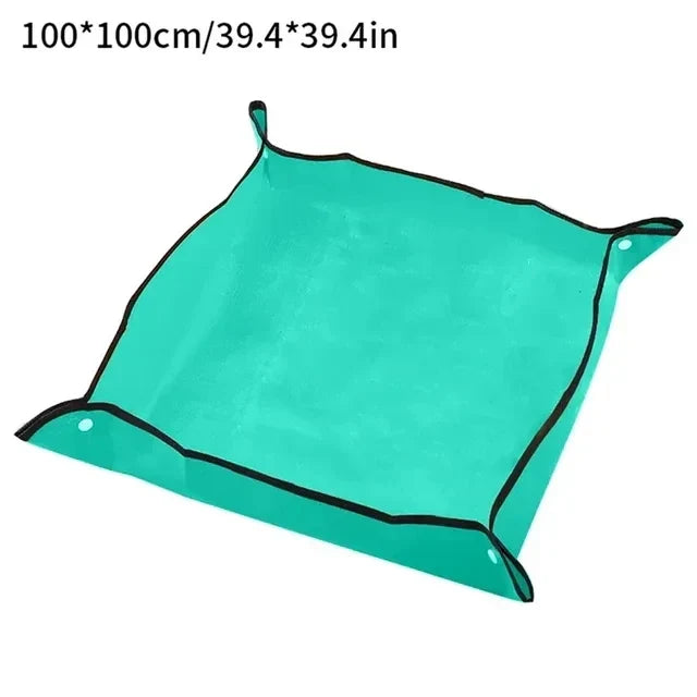 Siopsrl| Gardening Soil Tray Reusable Portable Mat