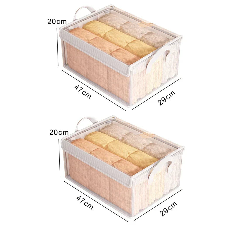 Siopsrl| ClearBoxx Storage Box | Transparent & Durable Design | Foldable & Space-Saving