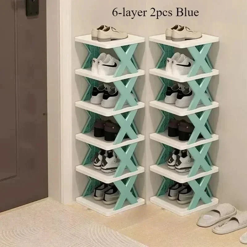 Siopsrl| Multi-layer shoe organizer for space-saving storage