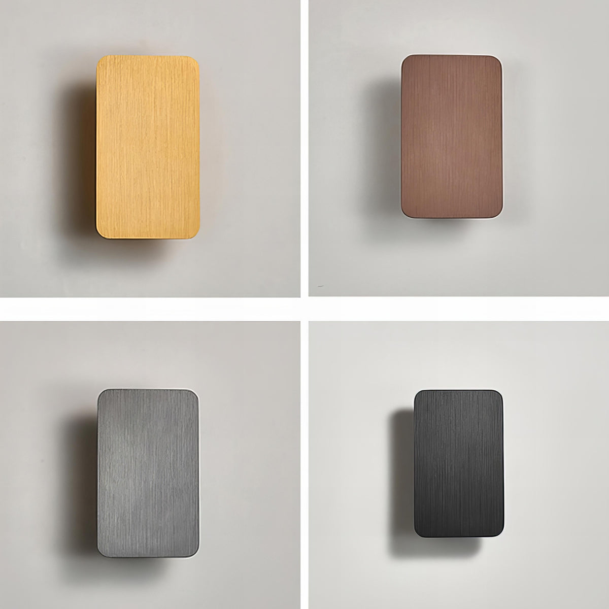 Siopsrl| Wall Light Modern Metal Rectangular LED Indoor