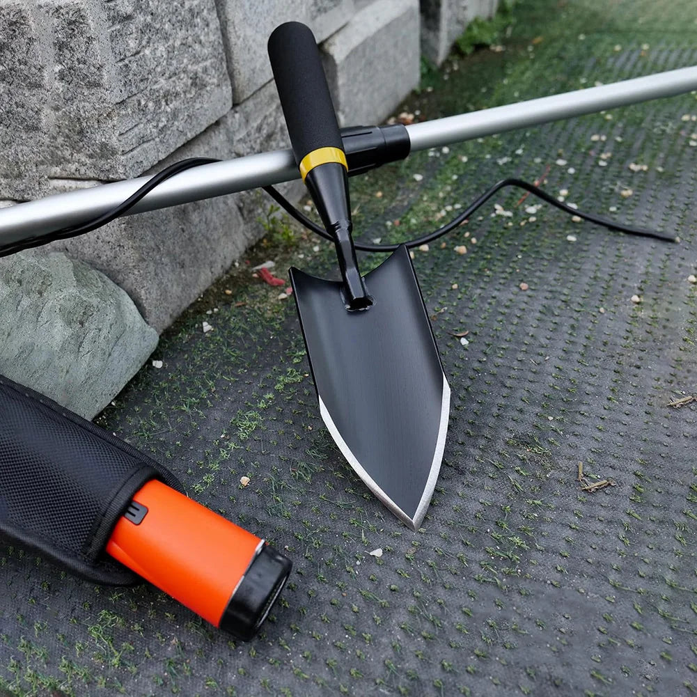 Siopsrl| TerraGrip Garden Spade | Extra Robust & Ergonomic | Seamlessly Welded | For Hard Soils & Roots