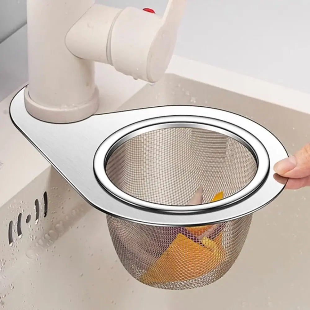 Siopsrl| Stainless Steel Sink Organizer Drain Basket