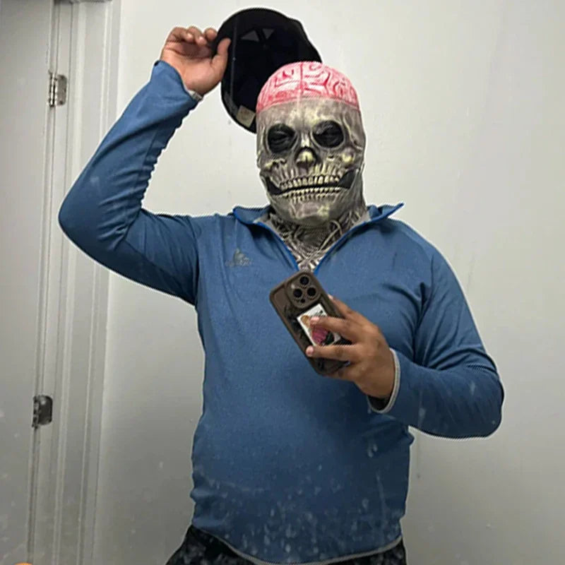 Siopsrl| Halloween Horror Latex Skull Mask