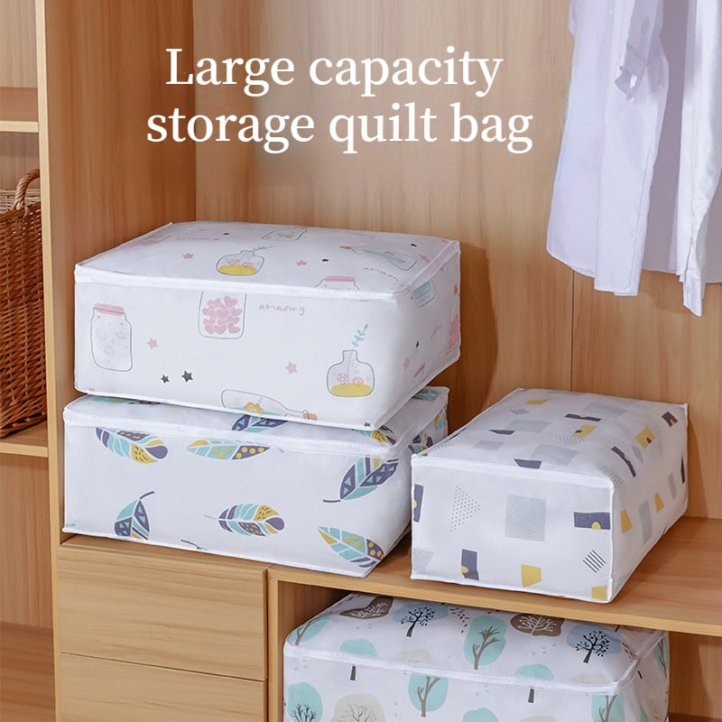 Siopsrl| Small Space Organizer Large Capacity Wardrobe Bag